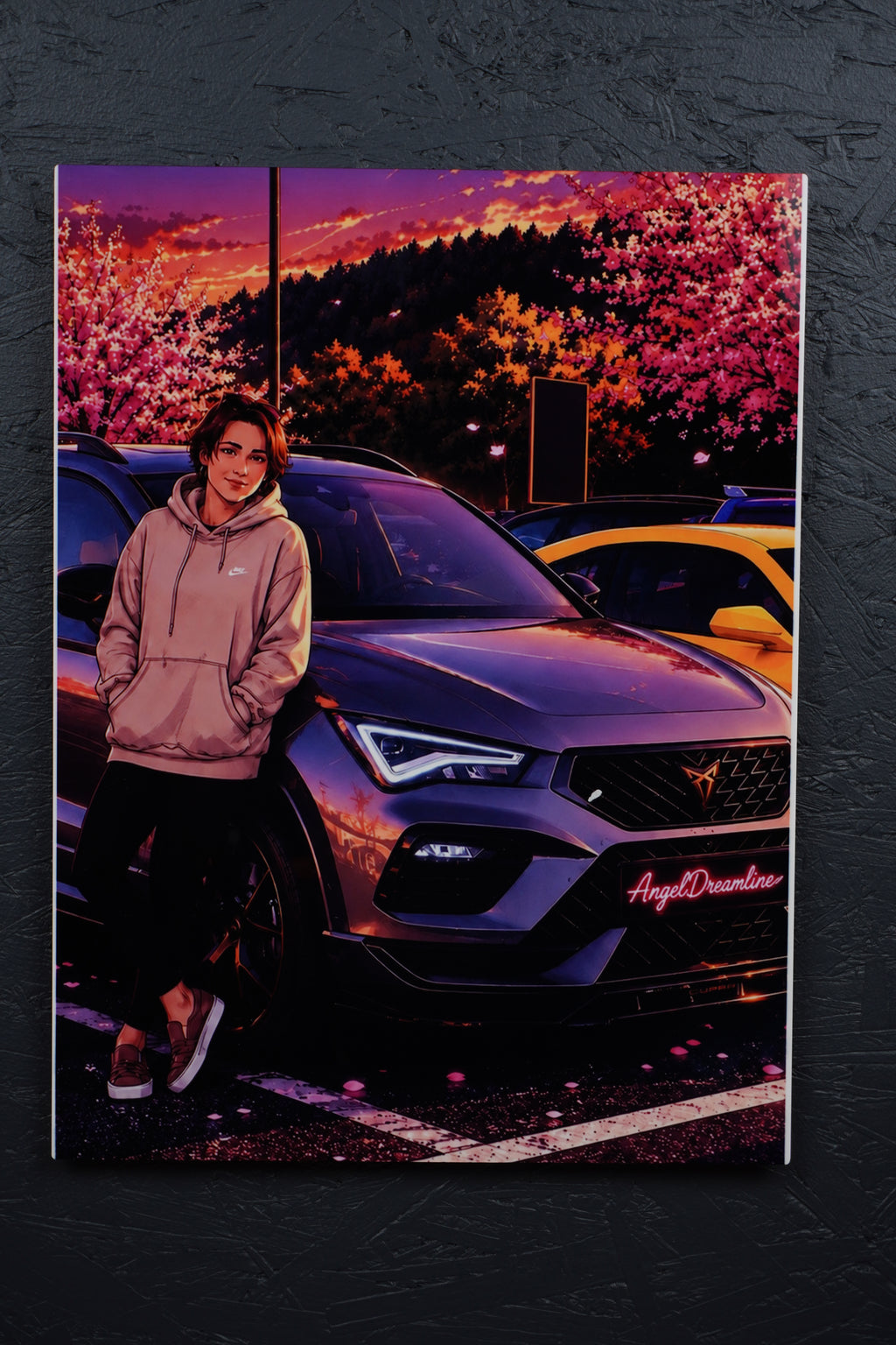 Custom aluminium signs and personalized wall art
