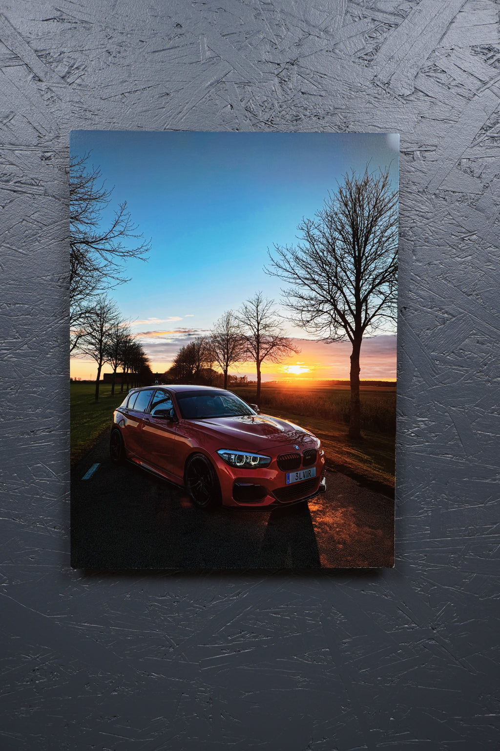 Custom aluminium signs and personalized wall art