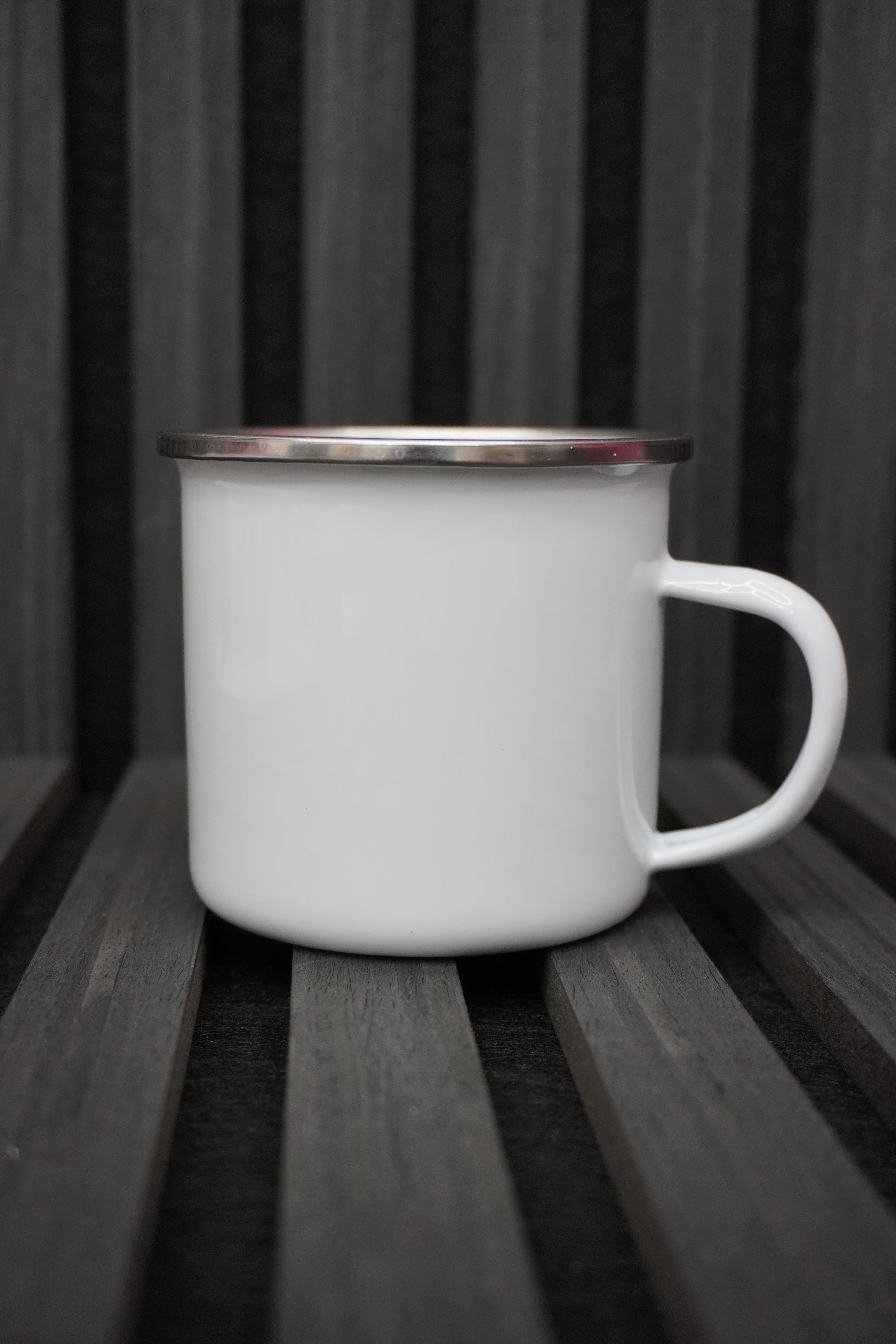 Enamel custom mug