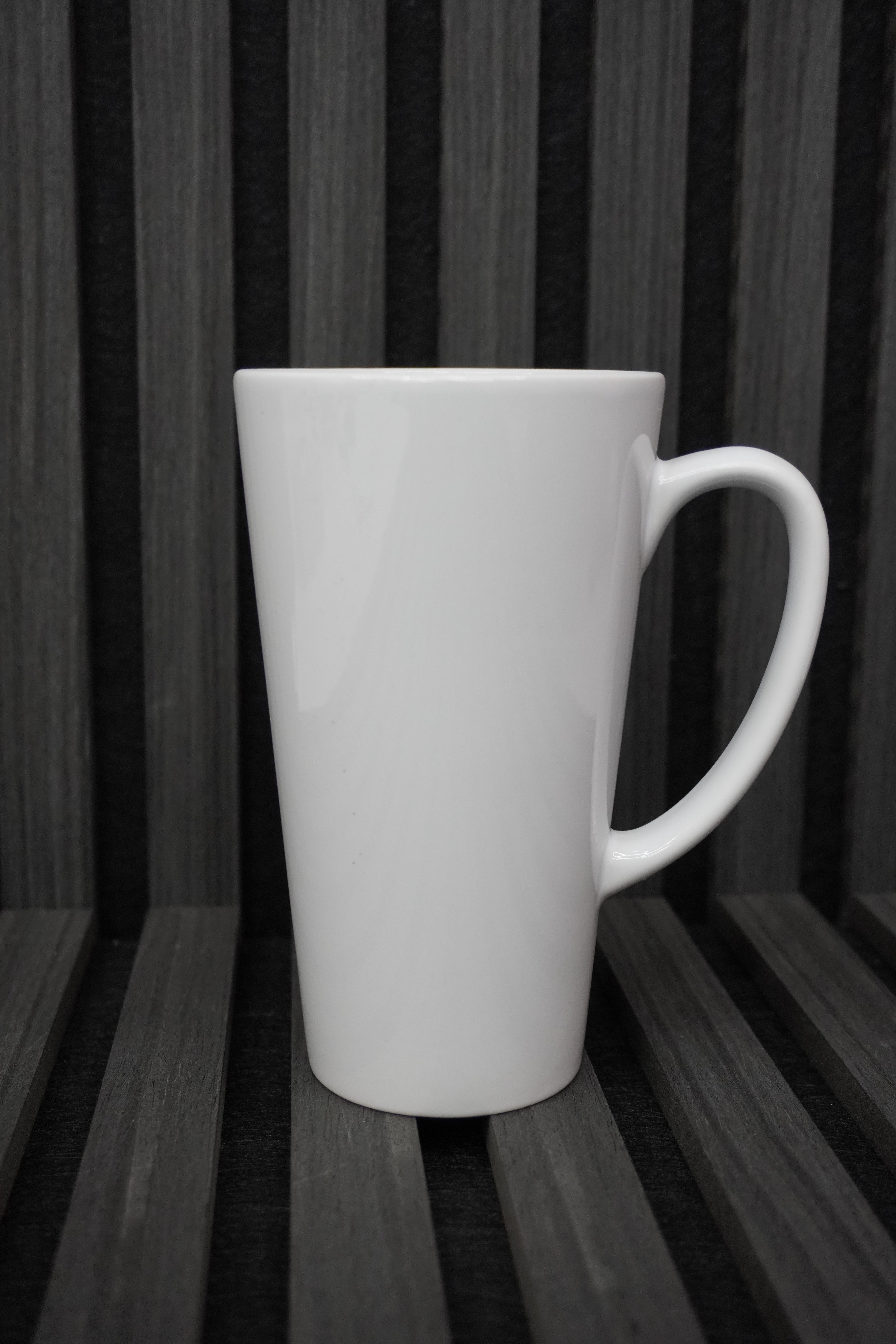 Conical custom mug