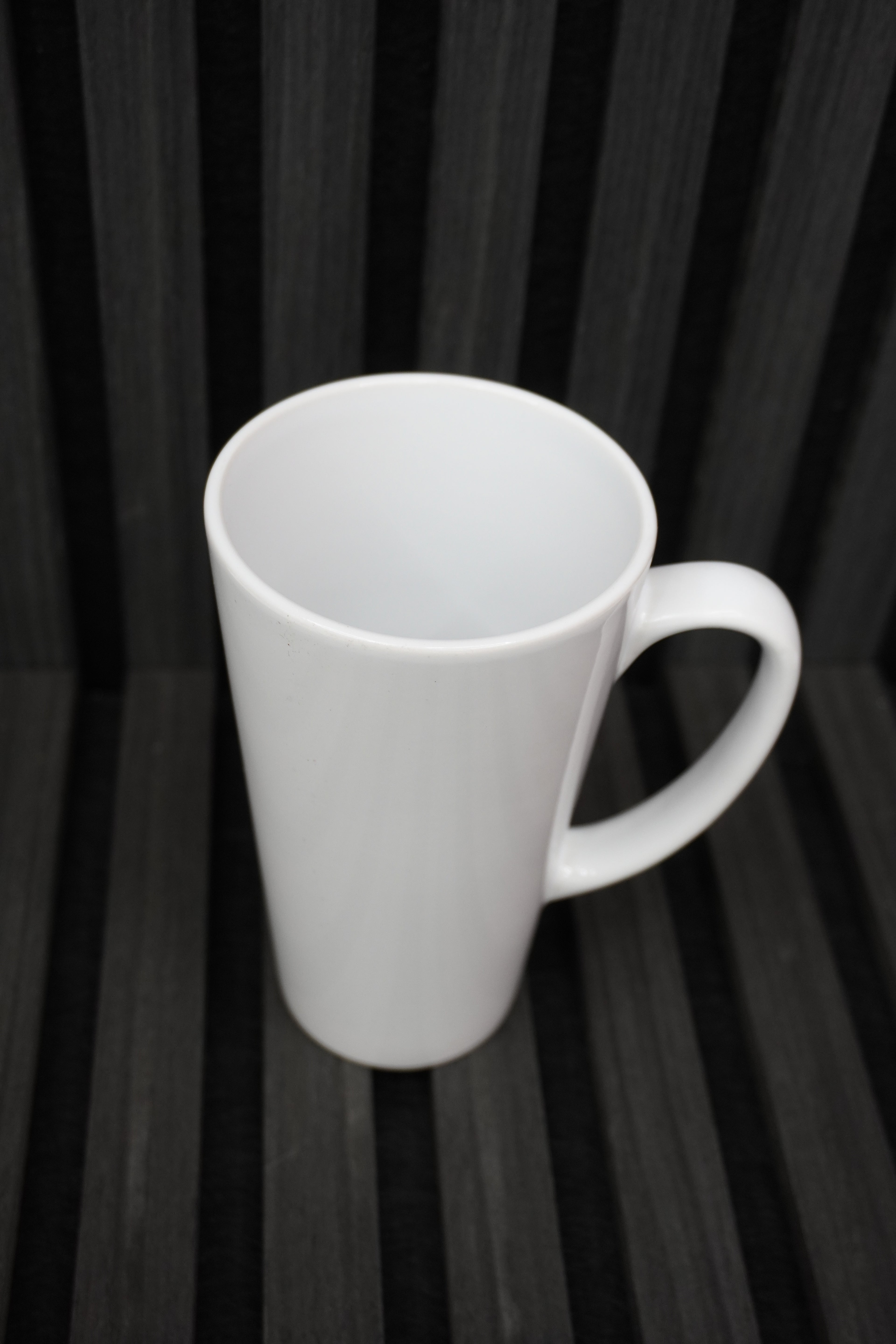 Conical custom mug