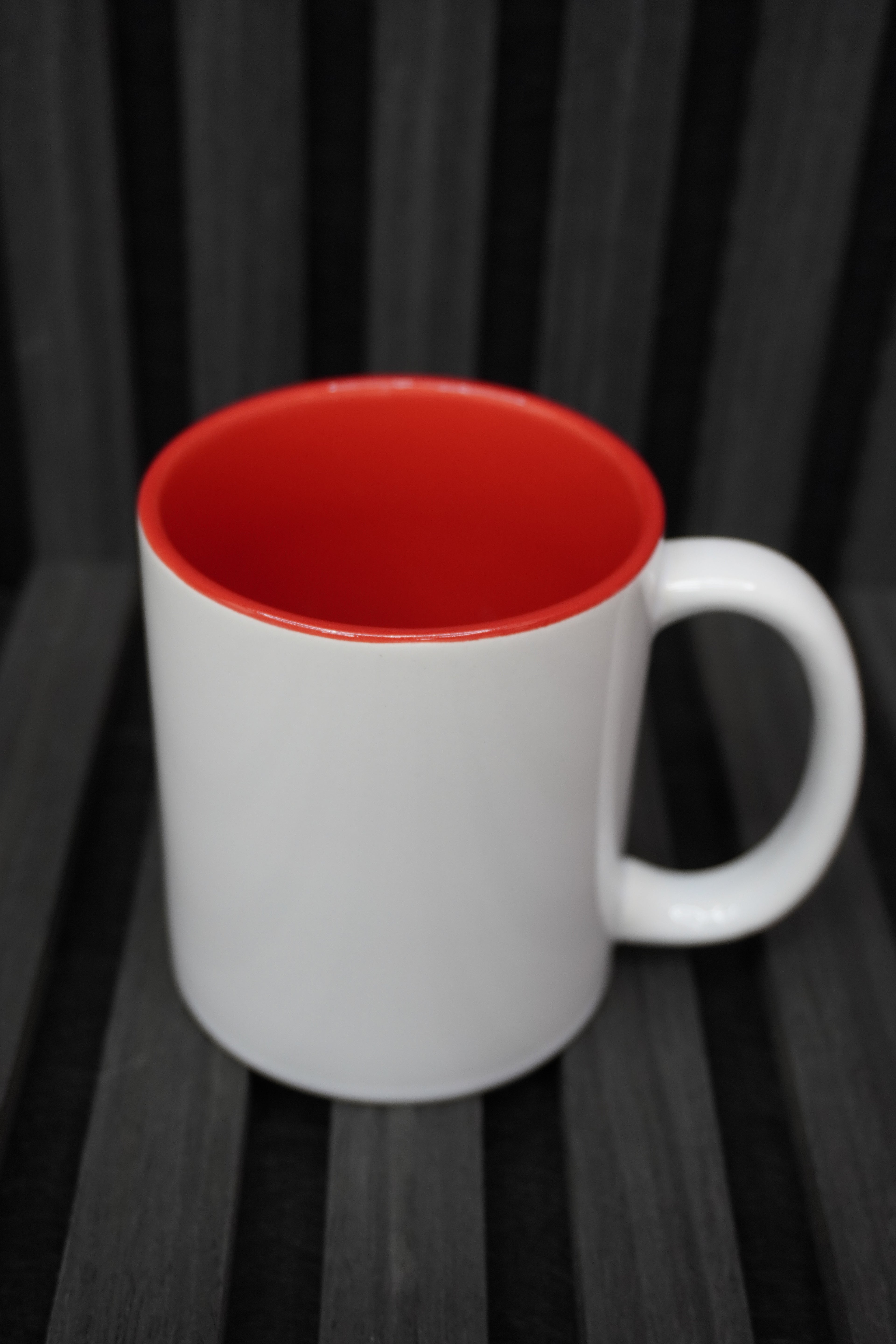 Standard custom mug with inside coating