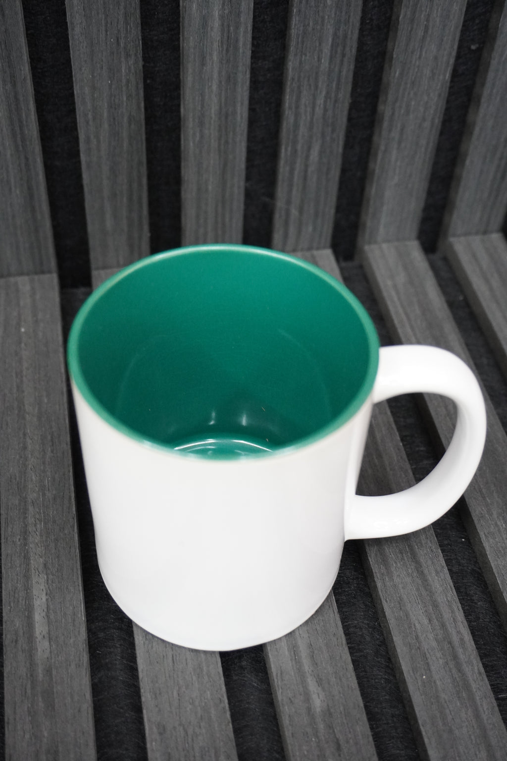 Standard custom mug with inside coating