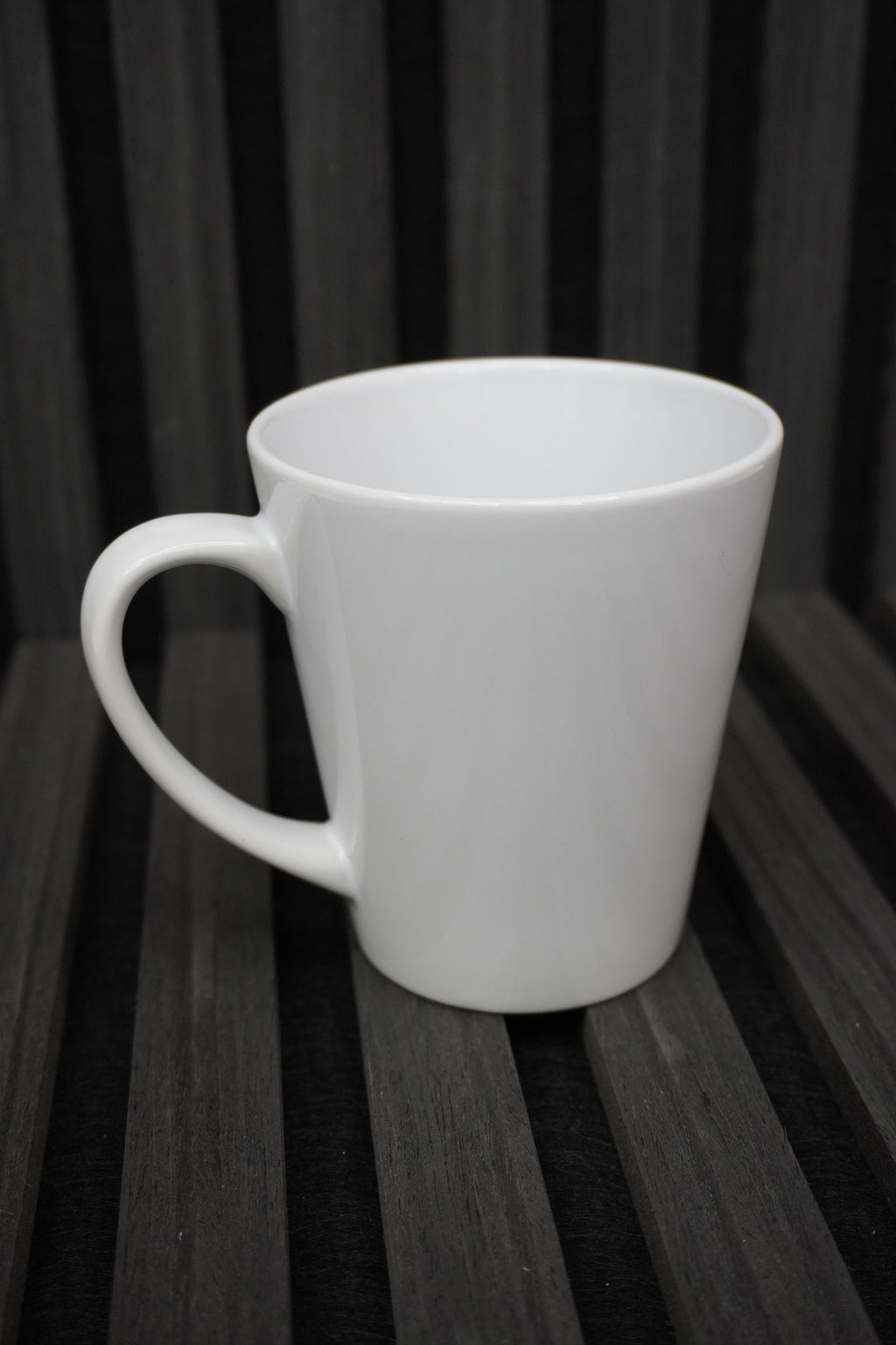 Conical custom mug