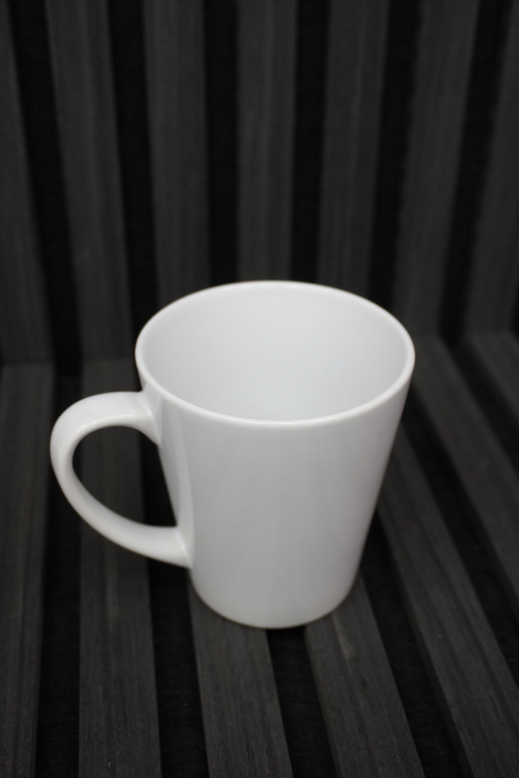 Conical custom mug