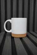 Custom mug with cork base