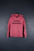 Pappas Prinsessa barn-hoodie