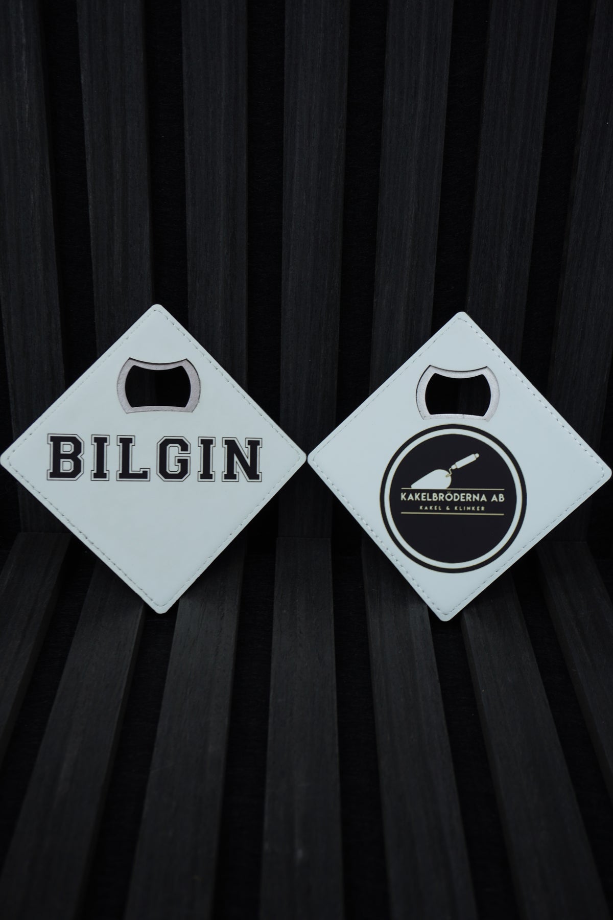 Personalized Bottle Opener Coaster