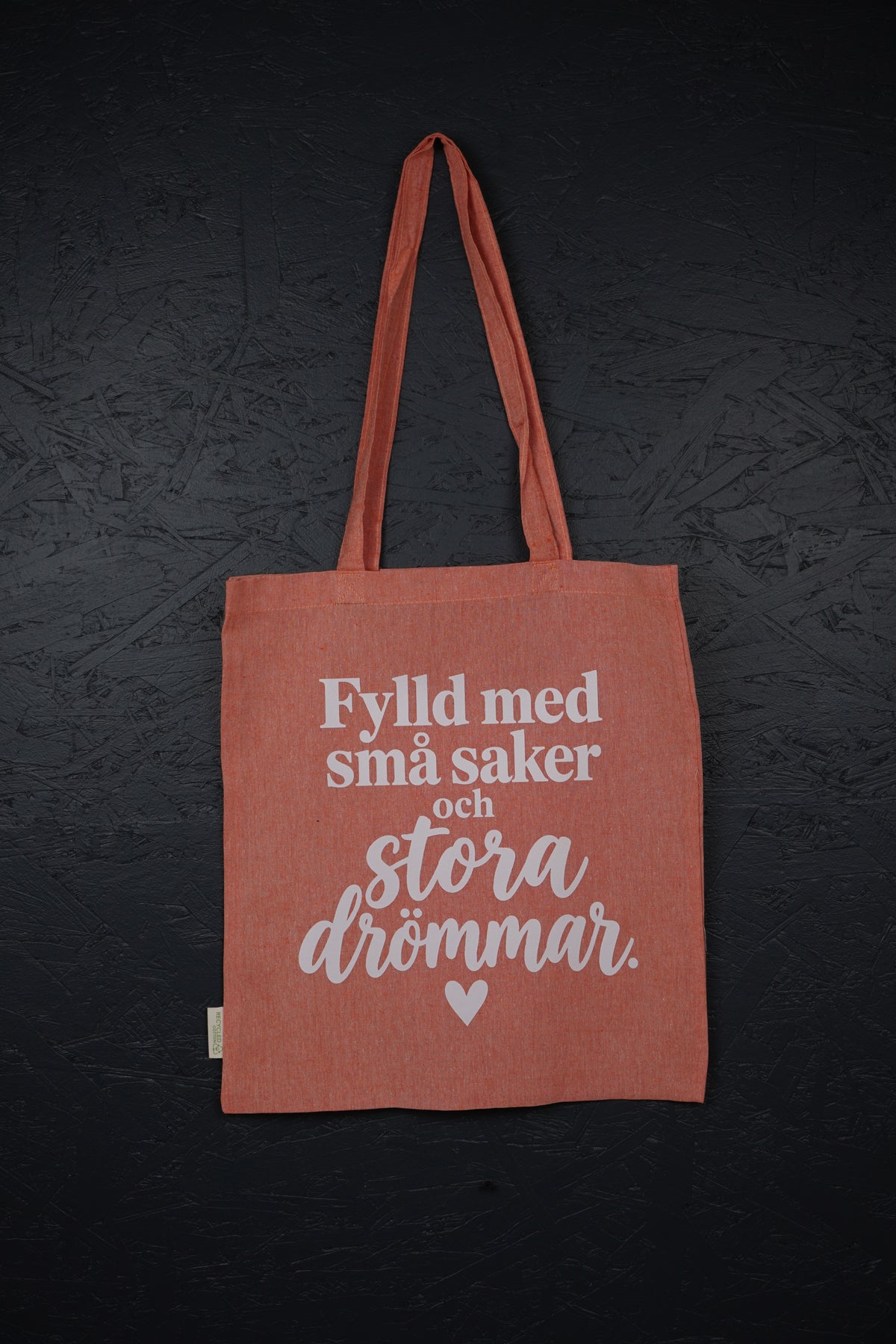 Personalized Recycled Cotton Tote Bag