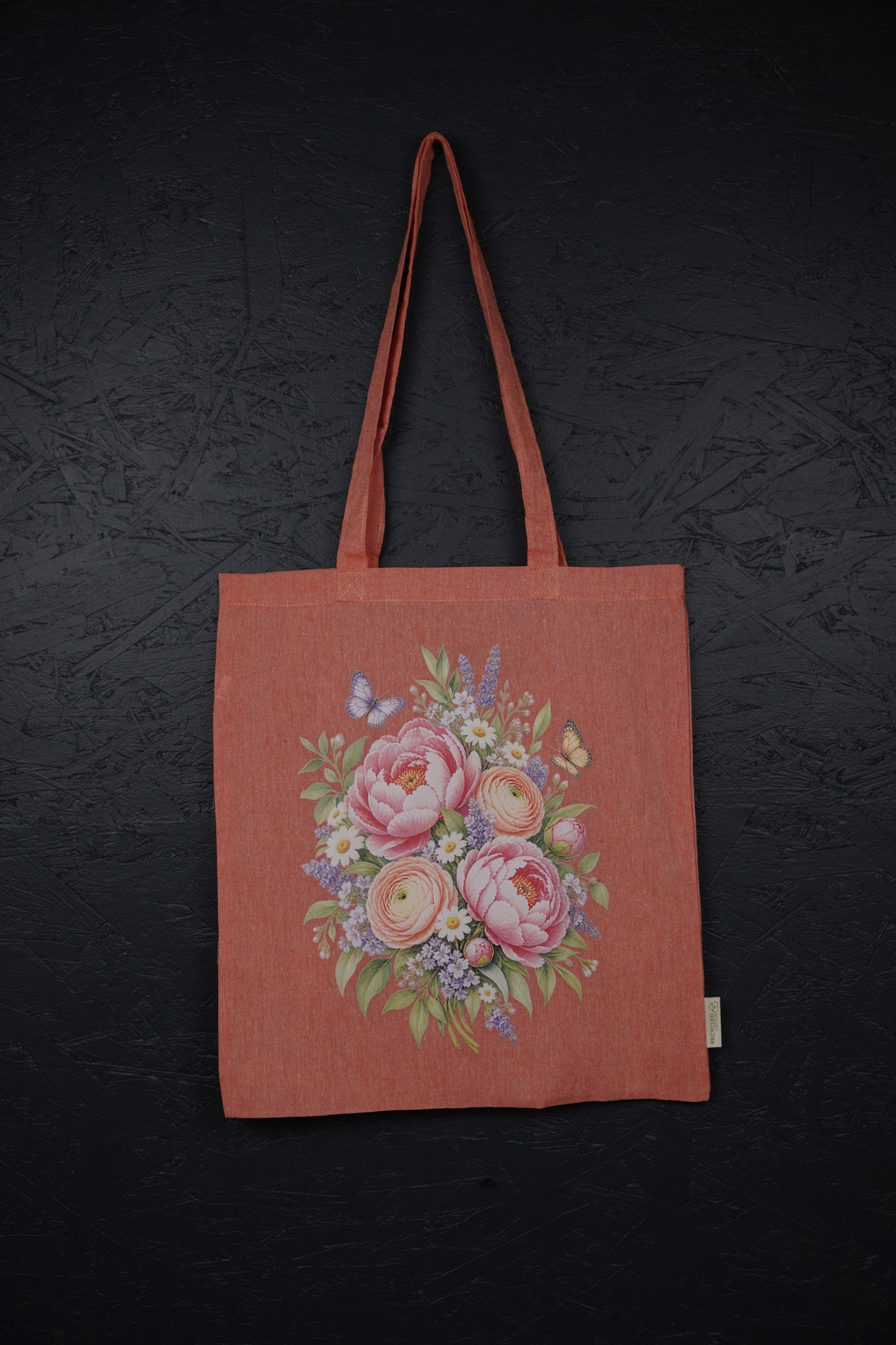 Personalized Recycled Cotton Tote Bag