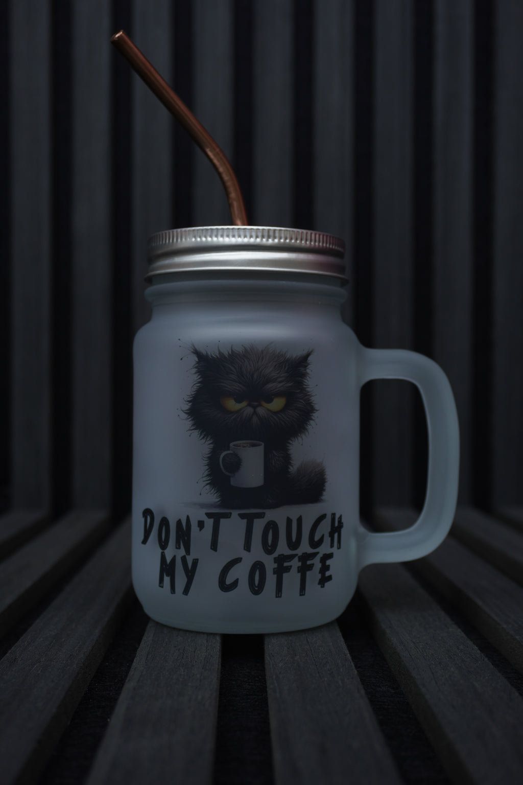 Personalized Mason Jar Mug – 325 ml