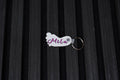 Personalised Foot and Mouse Head Keyring