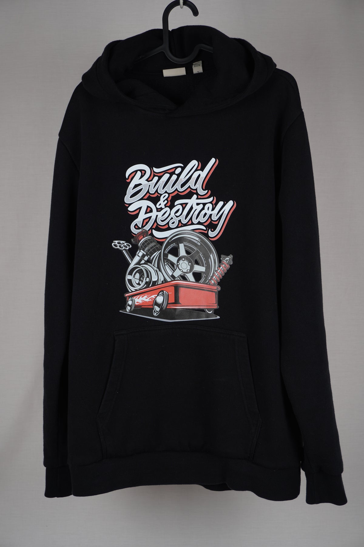 Build & Destroy Automotive Graphic