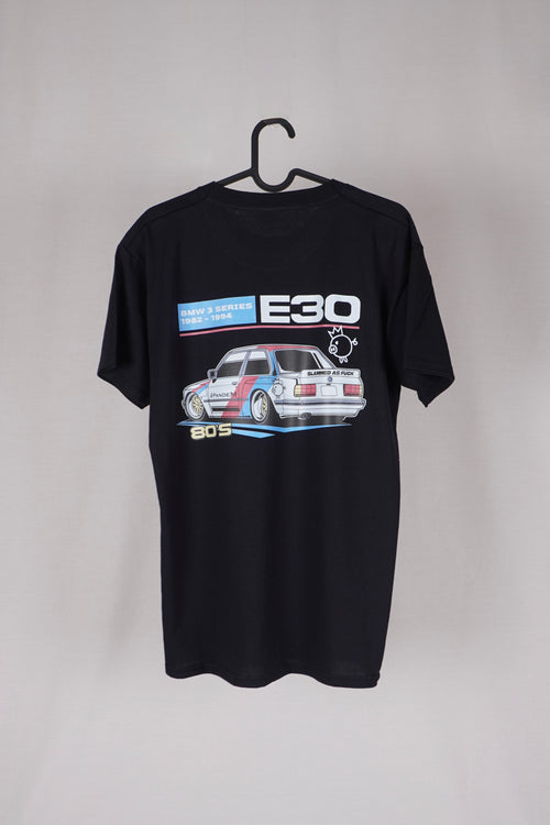 BMW E30 80s Retro Graphic